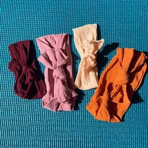 Gently Used Baby Bling Baby Headbands with Bows. Stretchy! Comfortable!